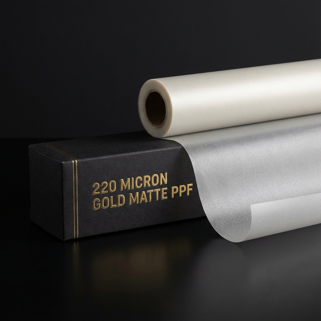 220 Micron Gold Matte
