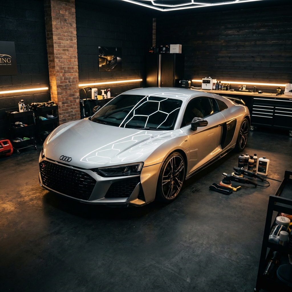 Audi R8 Gold